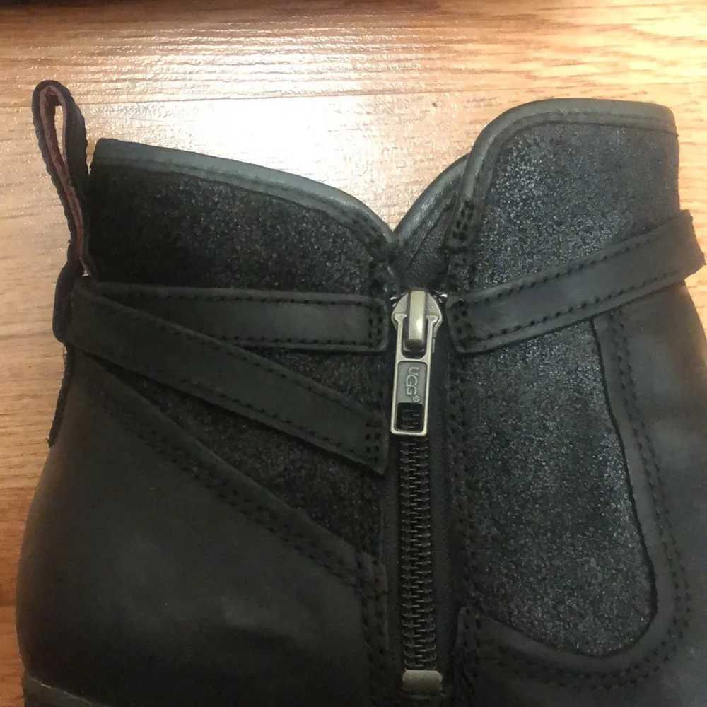 Ugg Emalie Black Waterproof Boot